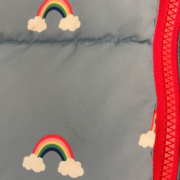 Mini Boden Rainbow 2 in 1 Jacket - Picture 2 of 5